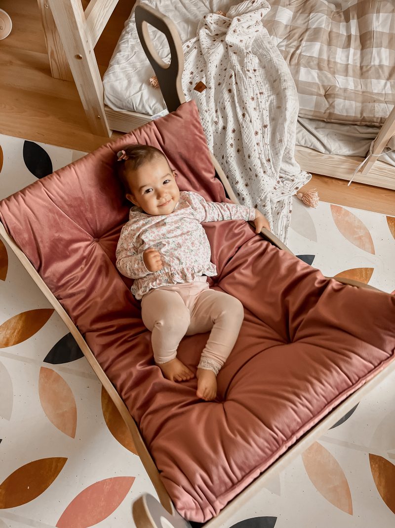 Párna az XXL nagyméretű Montessori hintához - Rózsaszín - Image 3