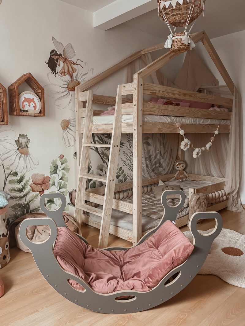 Párna az XXL nagyméretű Montessori hintához - Rózsaszín - Image 6
